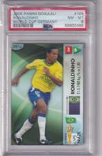 2006 Panini GOAAAL! Ronaldinho PSA 8, Ophalen of Verzenden, Zo goed als nieuw, Buitenlandse clubs, Poster, Plaatje of Sticker