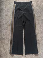 Nieuwe broek Studio AnneLoes travelstof zwart met bies, Kleding | Dames, Broeken en Pantalons, Maat 38/40 (M), Verzenden, Zwart