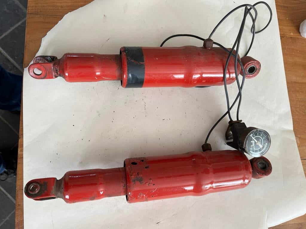 Lucht geveerde schokdempers Ural/Dnepr/Bmw, Motoren, Ophalen of Verzenden, Gebruikt