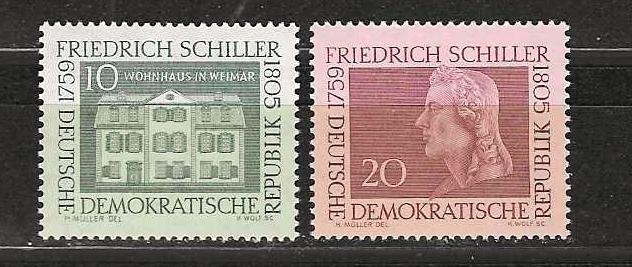 DDR 733-734 pf, Ophalen of Verzenden, DDR, Postfris