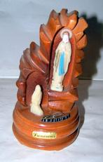 Vintage houten Lourdes speeldoosje. Nieuwstaat., Ophalen of Verzenden