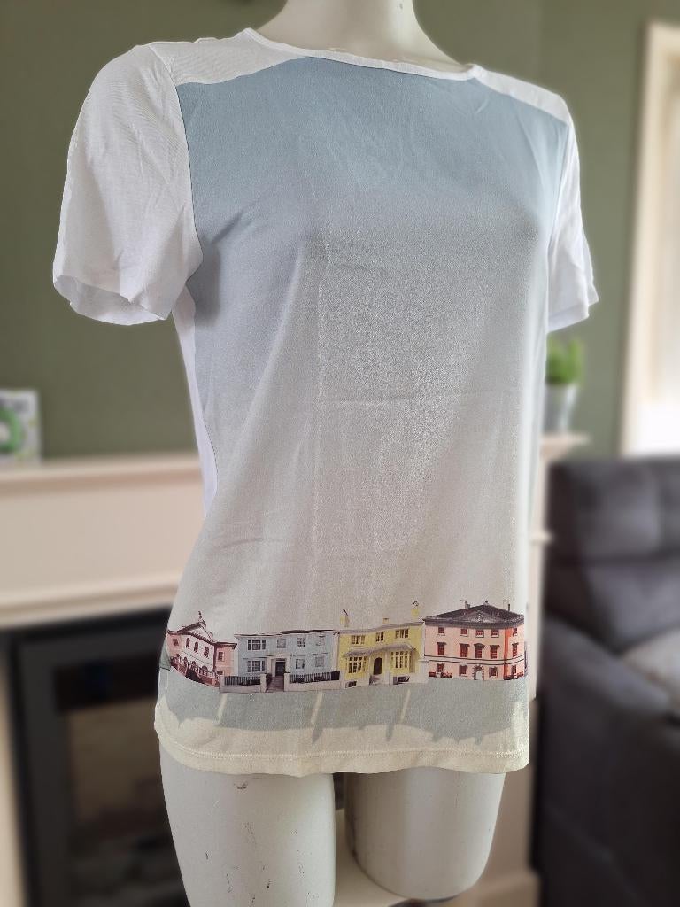 Ted Baker stad huis woning shirt 2 M 38, Maat 38/40 (M), Overige kleuren, Verzenden, Zo goed als nieuw