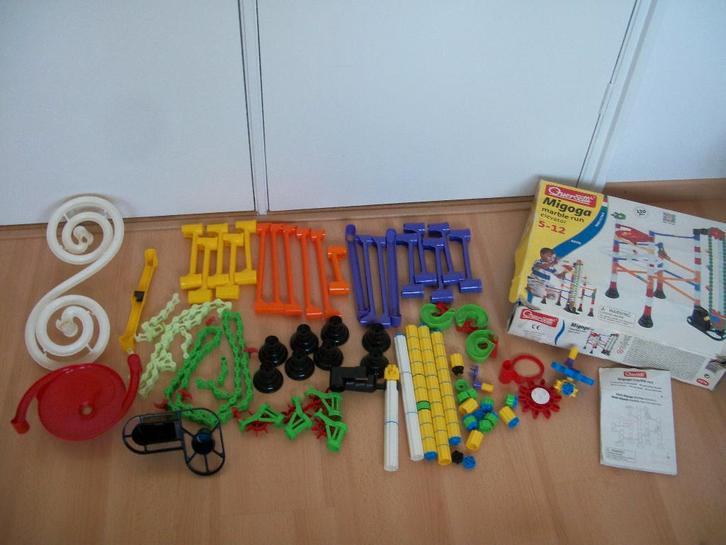 Knikkerbaan van Migoga, model Marble Run Elevator - zgan, Kinderen en Baby's, Speelgoed | Bouwstenen, Zo goed als nieuw, Overige merken