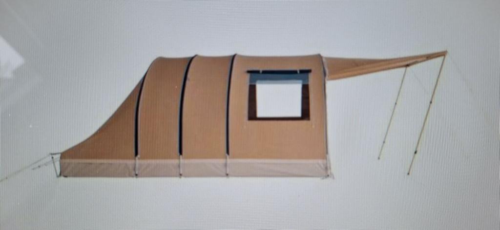 Karsten 2800 tunnentent, Caravans en Kamperen, Ophalen, Gebruikt, Tot en met 4