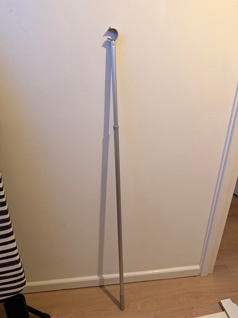 VELUX bedieningsstok 180cm, Ophalen, 50 tot 100 cm, Zo goed als nieuw, Grijs