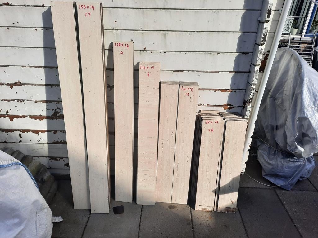 Trespa  stukken zie foto s, Ophalen of Verzenden