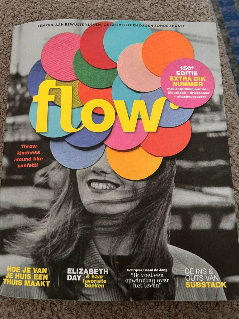 Flow Magazine  4 -‘26- 150e Editie Extra Dik Nummer, Boeken, Ophalen of Verzenden, Nieuw, Overige typen