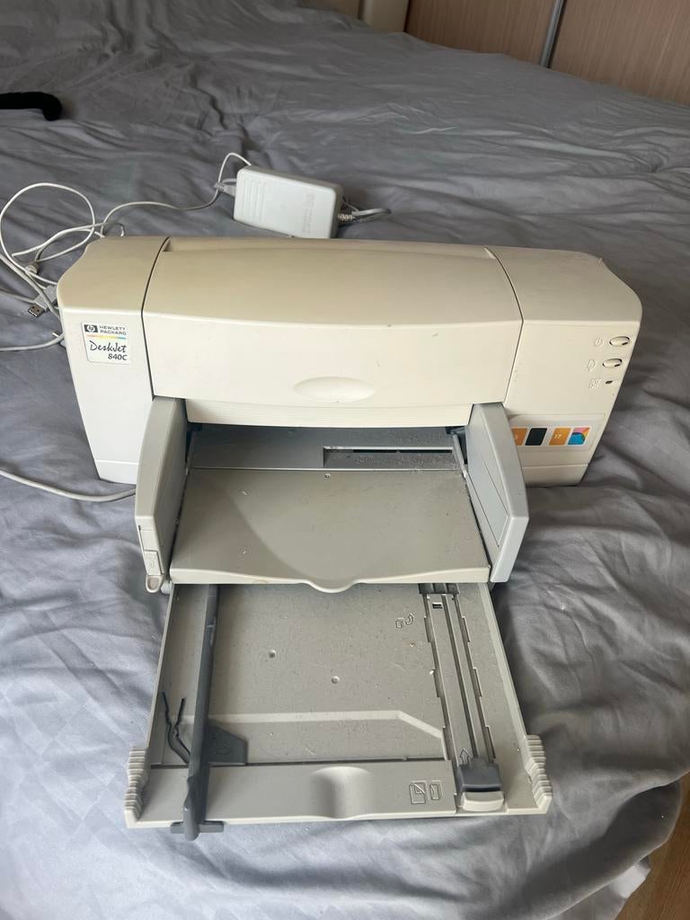 HP DeskJet 840C kleurenprinter, Gebruikt, Printer, Inkjetprinter, Kleur printen