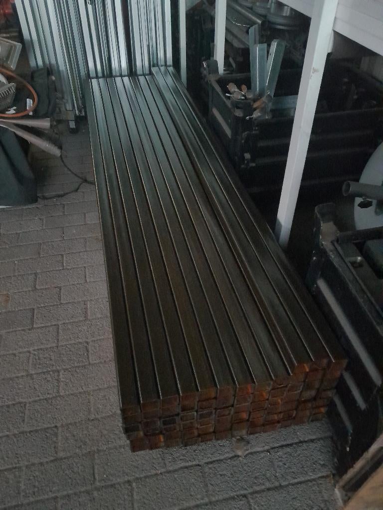 Kokerprofiel, koker, buis, 50x50x4, Ophalen of Verzenden, Zo goed als nieuw, IJzer