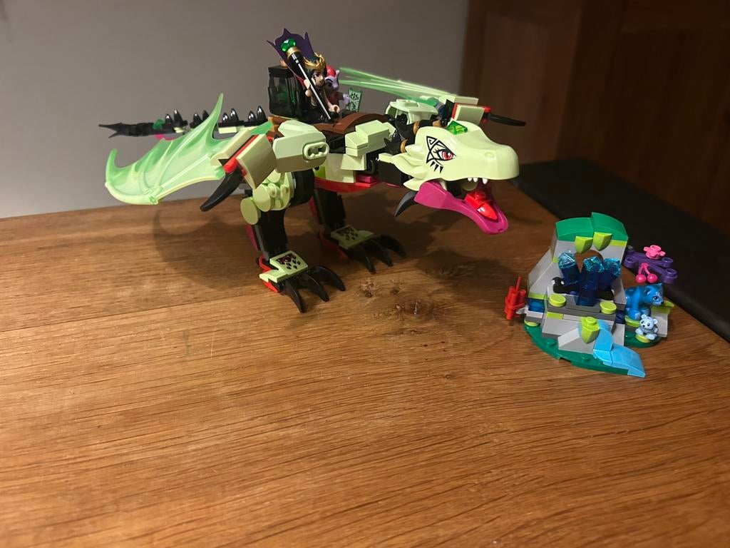 Lego elves draak 41183, Gebruikt, Lego, Ophalen of Verzenden, Complete set