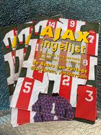 Ajax ingelijst tentoonstellingsboekjes, Ophalen of Verzenden, Gelezen, Balsport