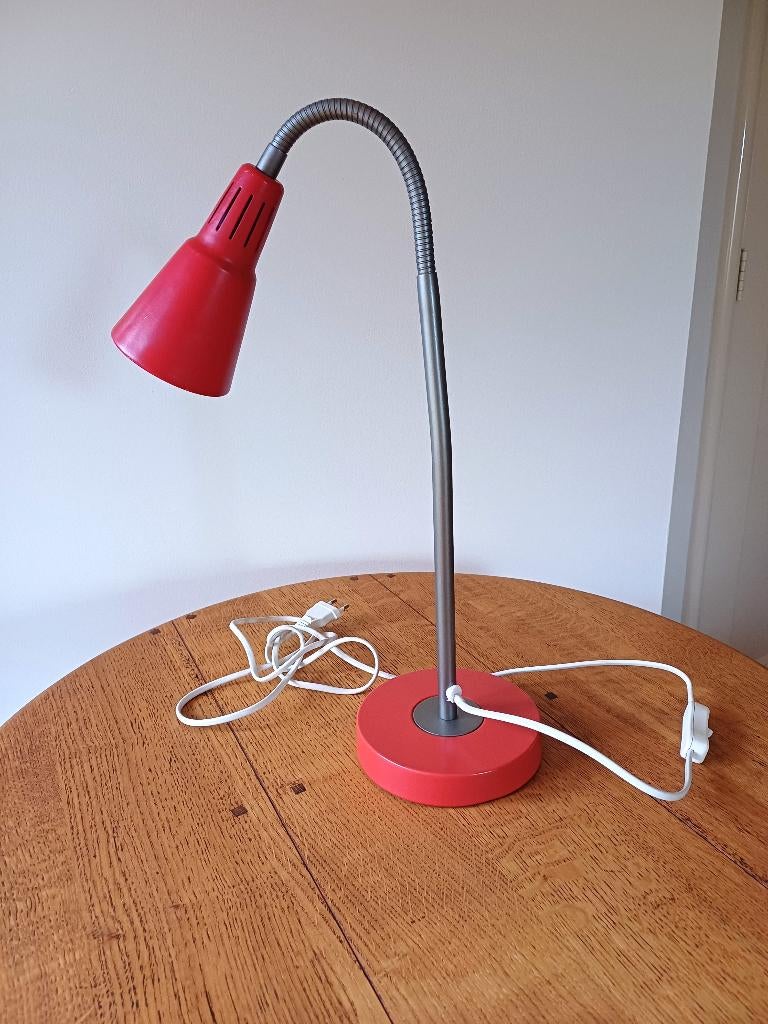Vintage bureaulamp Ikea, Huis en Inrichting, Lampen | Tafellampen, Gebruikt, Vintage, Ophalen of Verzenden, Metaal