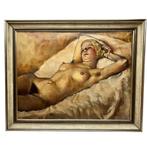 Paul van Eeden (1907-1996) - liggend naakt, Ophalen of Verzenden