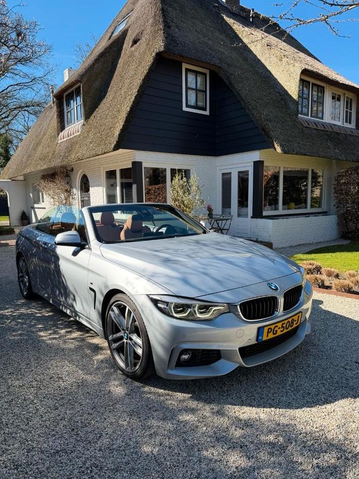 BMW 420i Cabrio, M-sport, High Exec, Automaat, Auto's, BMW, Particulier, 4-Serie, ABS, Achteruitrijcamera, Adaptieve lichten, Airbags