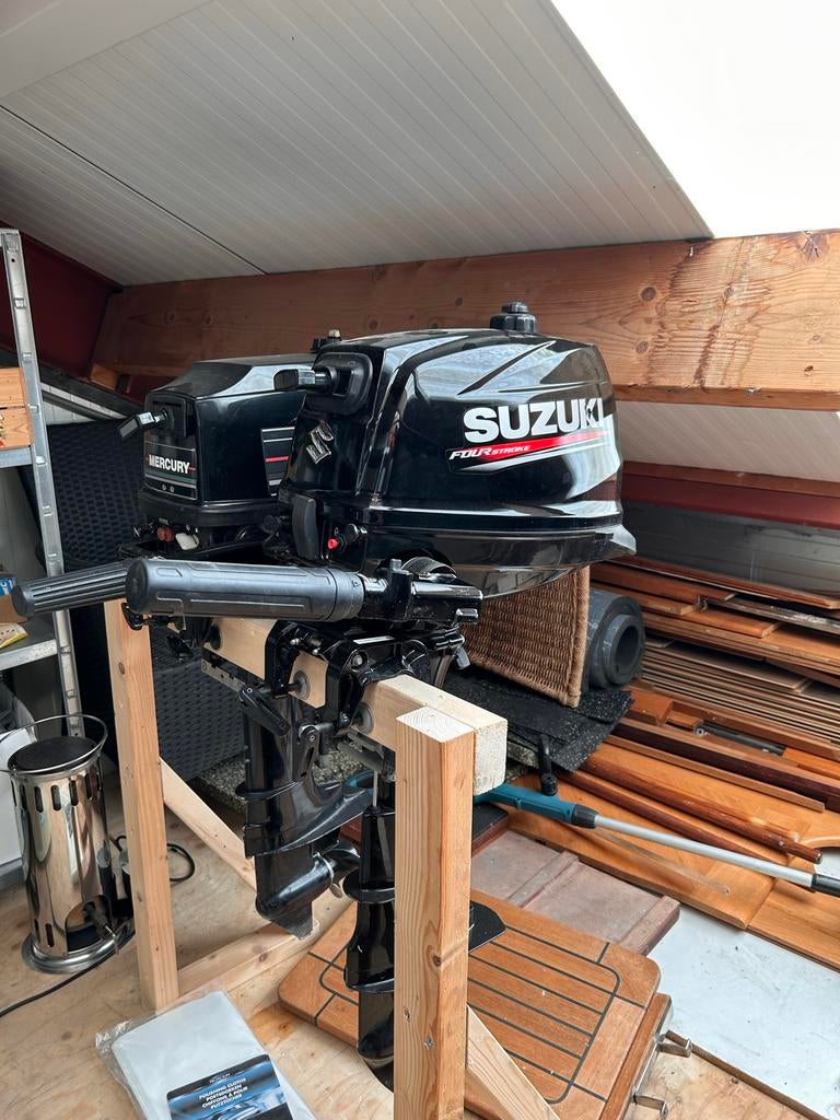 Suzuki 6 pk 4 takt buitenboordmotor, Ophalen, Zo goed als nieuw, Overige modellen