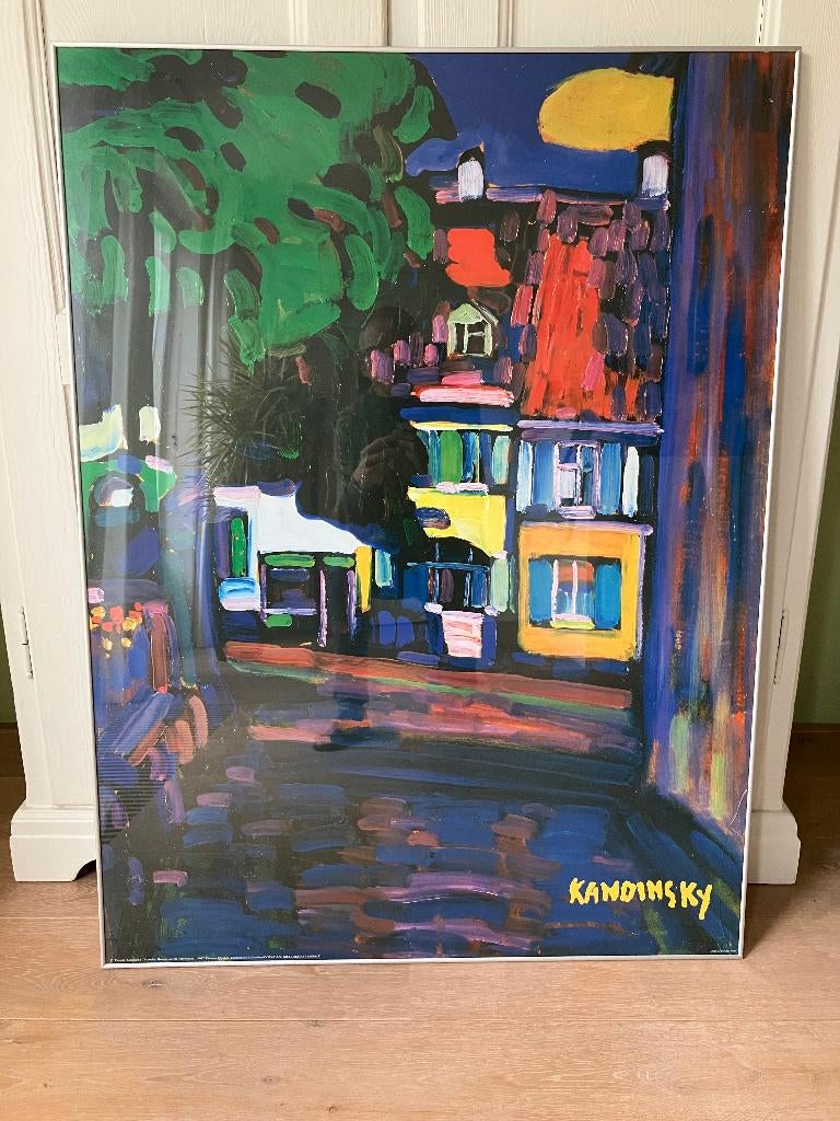 Kandinsky ingelijste poster, Ophalen, Met lijst, A1 t/m A3, Overige onderwerpen