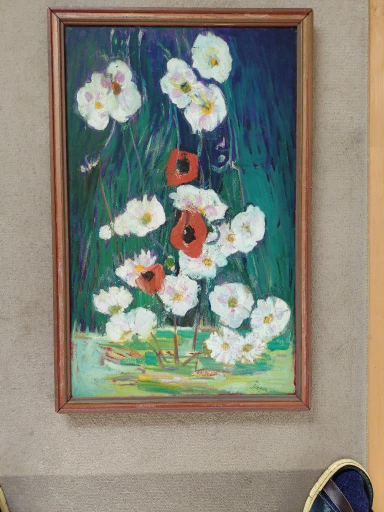 = bloesemtak = = Frederick Serger 1889-1965 = U S A =, Ophalen of Verzenden