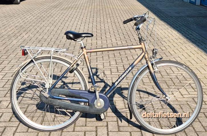 Batavus Herenfiets - 7 Versnellingen, Framemaat 54cm, Fietsen en Brommers, Fietsen | Heren | Herenfietsen, Gebruikt, Batavus, 53 tot 57 cm