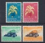 Indonesie Zonnebloem nr 387/90 postfris 1963, Ophalen of Verzenden, Postfris, Zuidoost-Azië