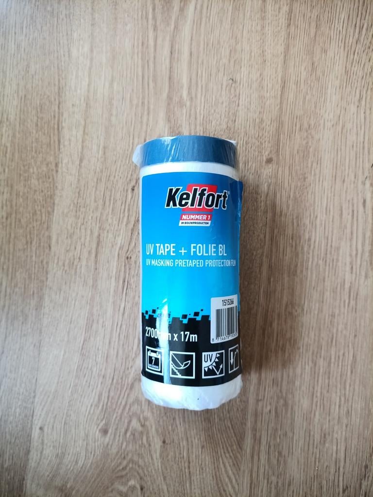 Kelfort UV Tape + Folie BL - Afdekfolie met tape, Ophalen of Verzenden, Nieuw