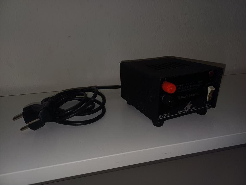 Monacor PS-350 Transformator - 12V / 2.5A, Ophalen, Gebruikt