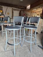 Krukken, barkrukken, Huis en Inrichting, Barkrukken, Ophalen, Met voetsteun, 90 cm of meer, Metaal