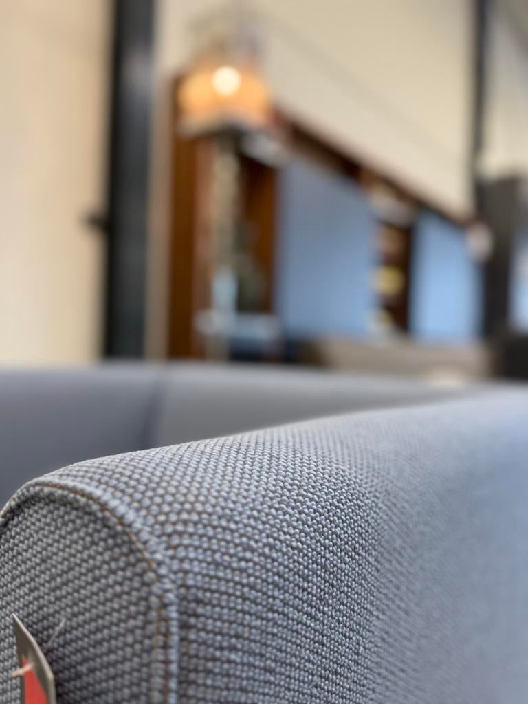 Nieuw Gelderland 4800 Fauteuil Opera stof Blauw design Stoel, Nieuw, Ophalen of Verzenden, 75 tot 100 cm, Gelderland