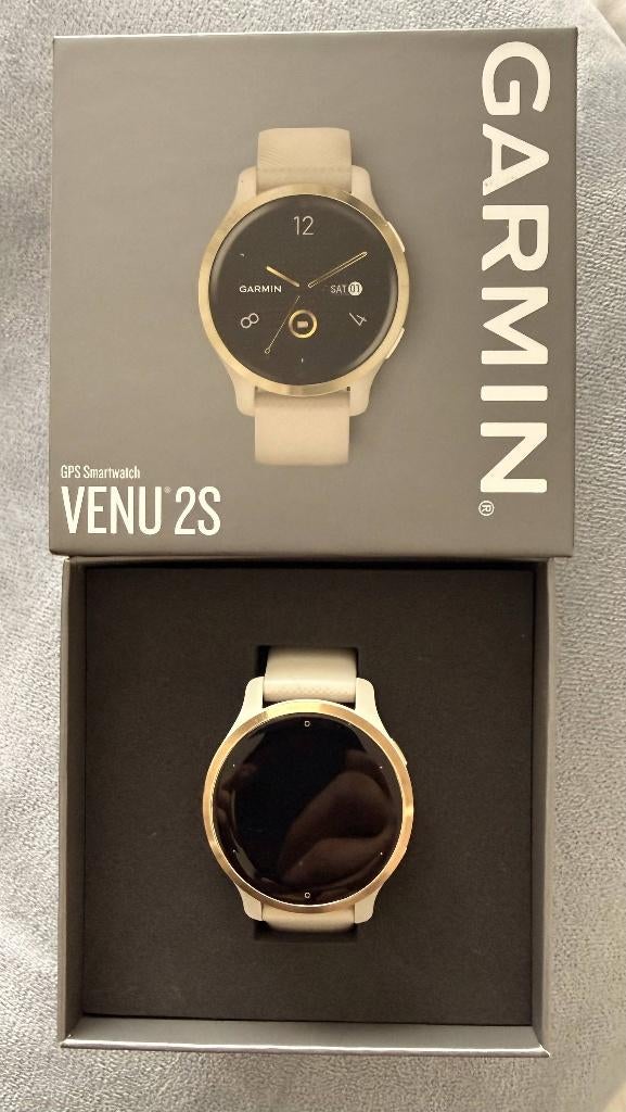 Vrouwen Garmin Venu 2s - Gold, Gebruikt, Garmin, Ophalen of Verzenden, Waterdicht