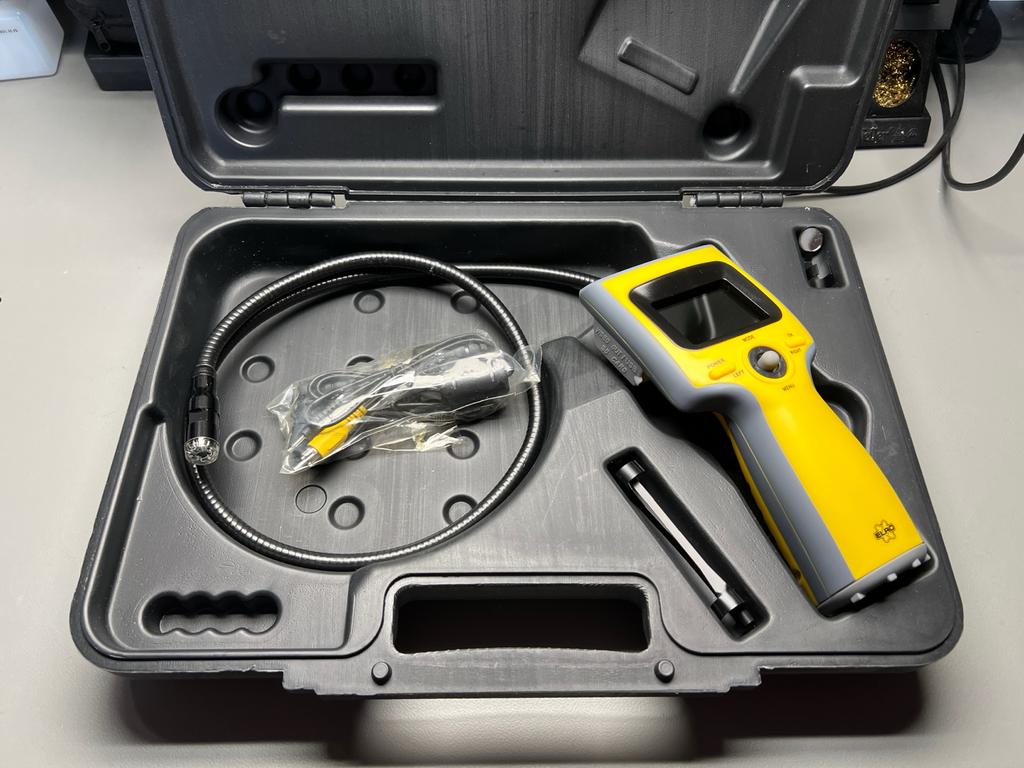 Inspectiecamera / boroscoop met accessoires en koffer, Ophalen of Verzenden, Zo goed als nieuw