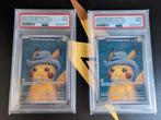 Pikachu x Van Gogh PSA 9 kaarten (2 stuks), Ophalen of Verzenden