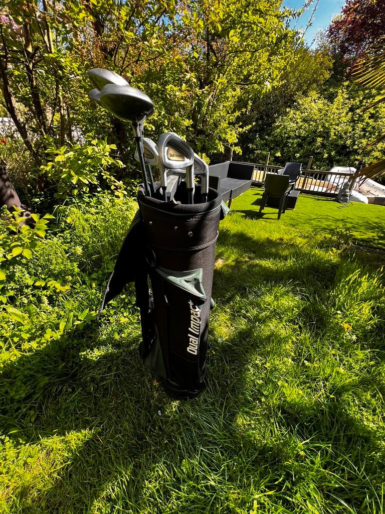 Golftas compleet, Sport en Fitness, Golf, Ophalen, Gebruikt, Tas