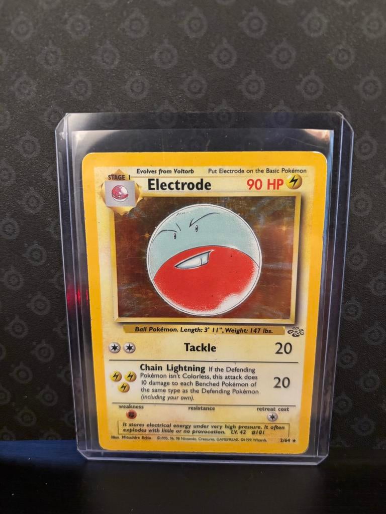 Pokémon Jungle Hits: Electrode, Mr. Mime, Ophalen of Verzenden, Gebruikt, Meerdere kaarten, Foil