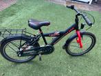 Rood zwarte kinderfiets 18 inch, Fietsen en Brommers, Fietsen | Jongens, Ophalen, Zo goed als nieuw, 18 inch