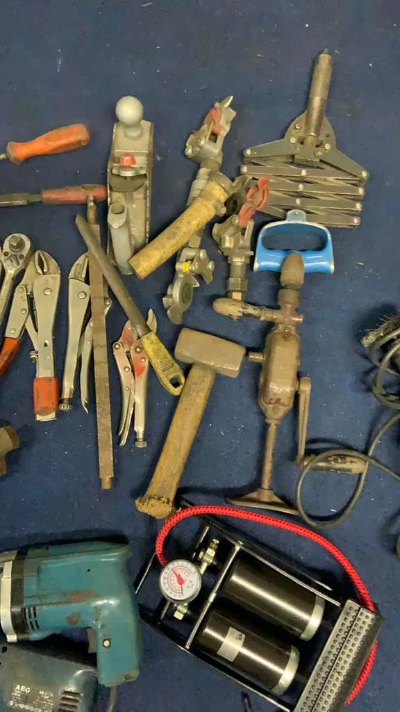 Diverse gereedschap: handgereedschap en elektrisch, Ophalen of Verzenden, Gebruikt