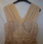 Frock by Tracy Reese goud kleurige feestelijke jurk S 46596, Frock by Tracy Reese, ., Beige, Ophalen of Verzenden