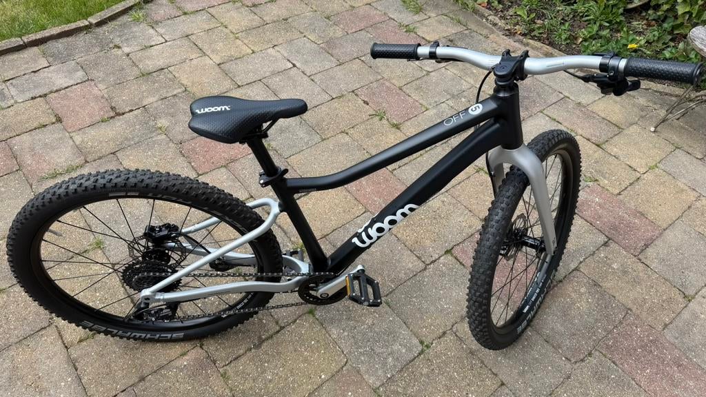 Kinderfiets Woom 5 OFF, Ophalen, Zo goed als nieuw, 20 inch of meer