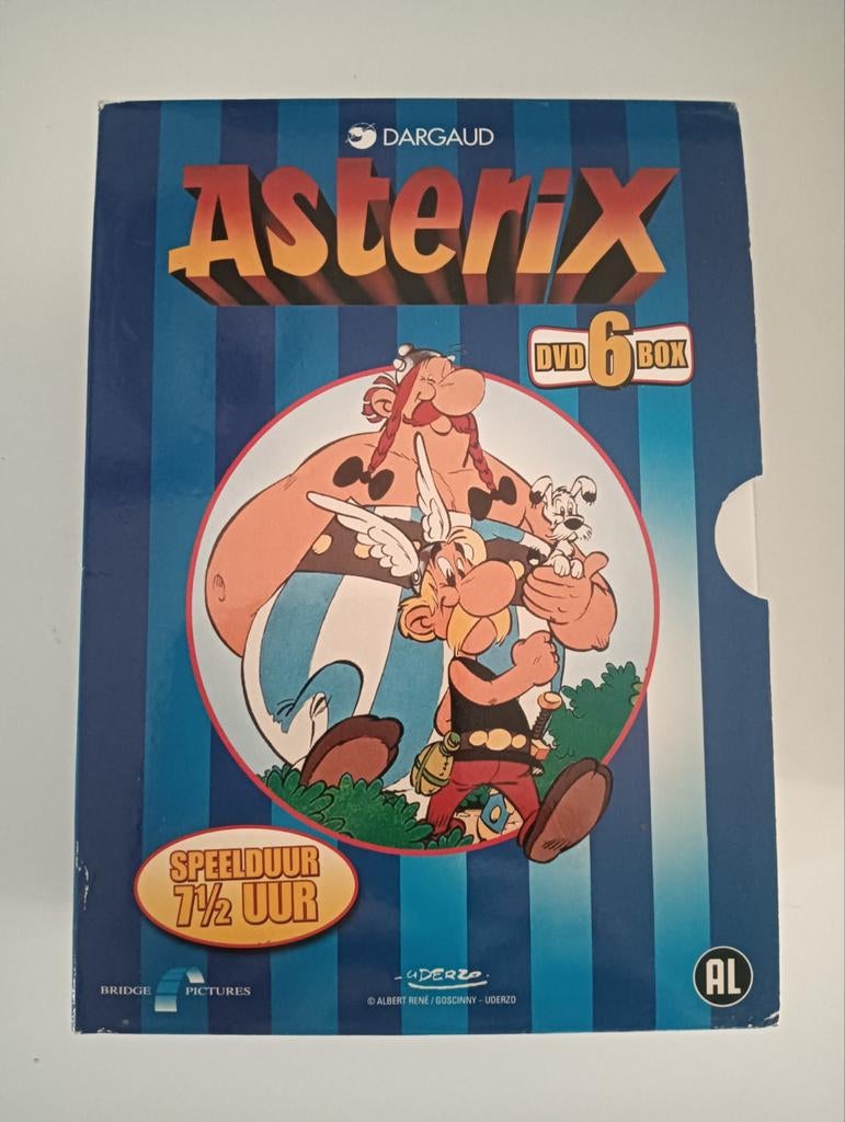 Asterix 6 dvd box, Alle leeftijden, Ophalen of Verzenden, Zo goed als nieuw