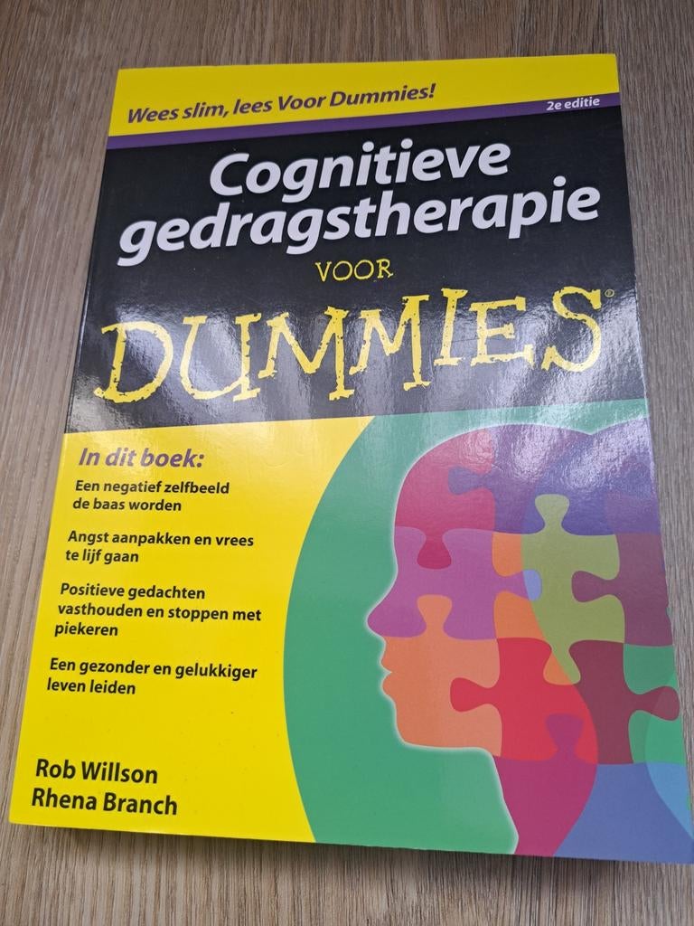 Rhena Branch - Cognitieve gedragstherapie voor dummies, Ophalen of Verzenden, Zo goed als nieuw, Rhena Branch; Rob Willson