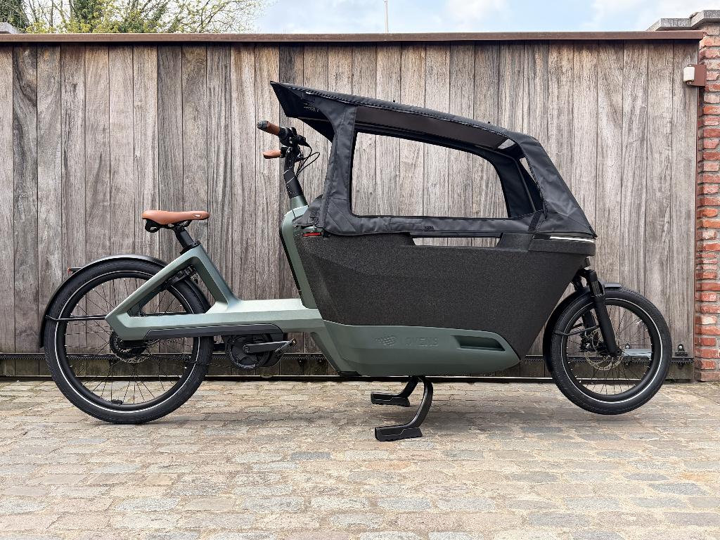 Lovens Explorer 2 S75 Green Avenue 545Wh bakfiets, Overige merken, 3 kinderen, Huif, Nieuw