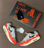 EU 42 - Nike Air Max 1 x Patta Waves ‘Hyper Crimson’, Overige kleuren, Verzenden, Nieuw, Sneakers of Gympen