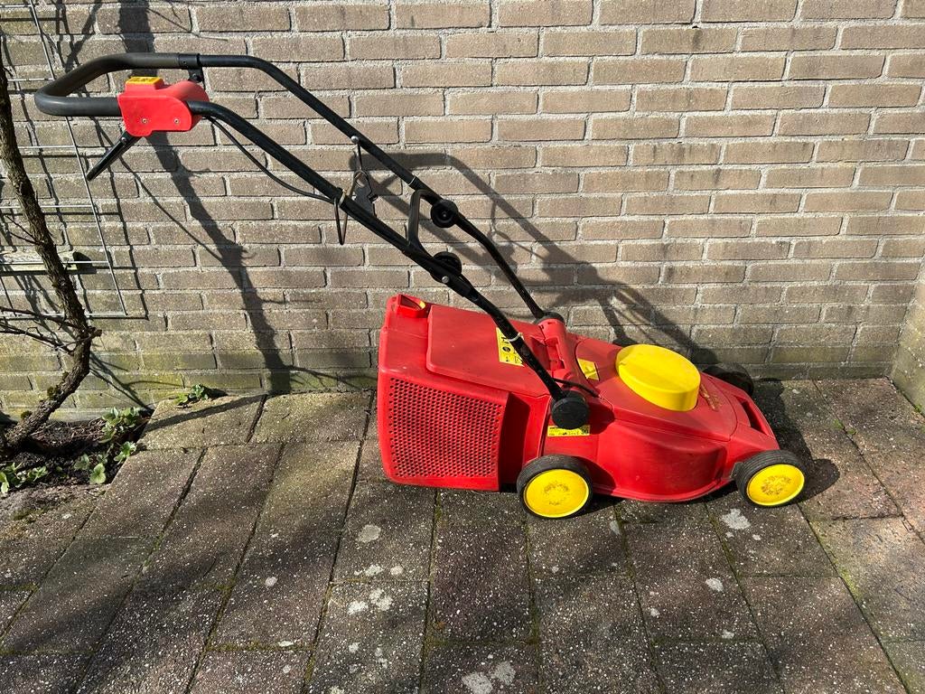 Elektrische grasmaaier Wolf Garten 36.6 E, Tuin en Terras, Grasmaaiers, Cirkelmaaier, Gebruikt, Elektrische grasmaaier, Ophalen of Verzenden