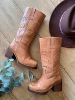 Destroy campus retro boots 37 blokhak flowerboots laarzen, Kleding | Dames, Schoenen, Hoge laarzen, -, Ophalen of Verzenden, Zo goed als nieuw