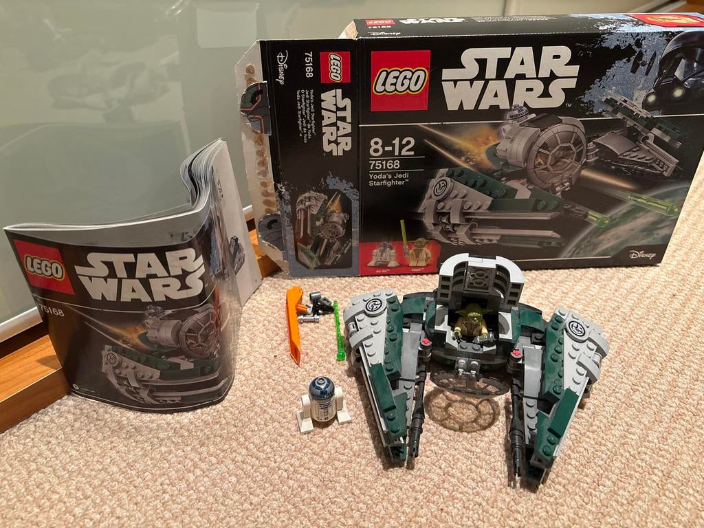Lego Star Wars 75168 Yoda's Jedi Starfighter, Star Wars, Lego, Ophalen of Verzenden, Zo goed als nieuw