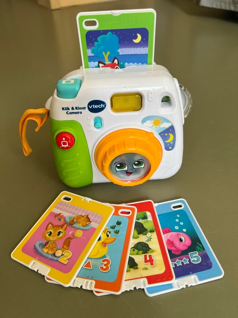 VTech Kiek & Klaar Camera, Ophalen, Gebruikt, Rekenen, Met geluid