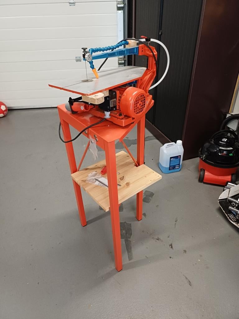 Hegner Multicut-1 figuurzaag, Duits, Doe-het-zelf en Verbouw, Gereedschap | Zaagmachines, Ophalen, Minder dan 600 watt, Figuurzaag