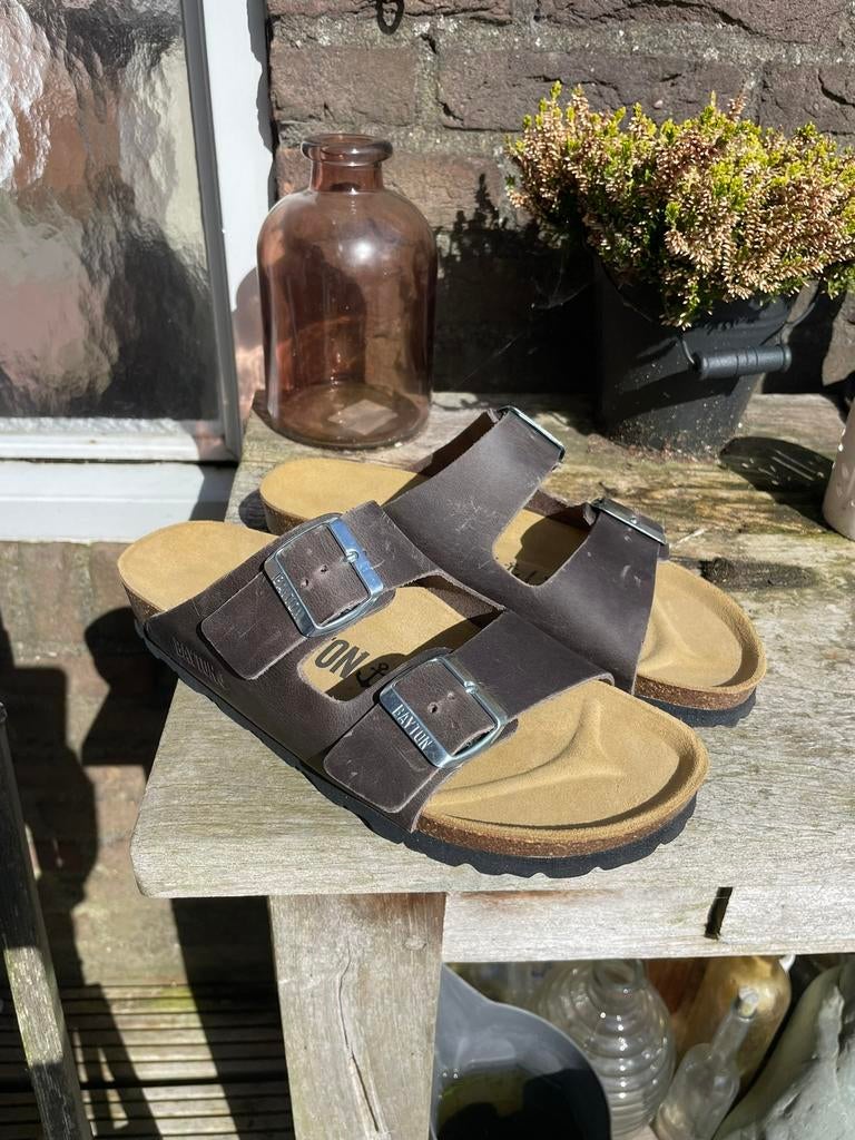 Bayton Atlas leren sandalen 38 - nieuw, Bruin, Nieuw, Sandalen of Muiltjes, Ophalen of Verzenden