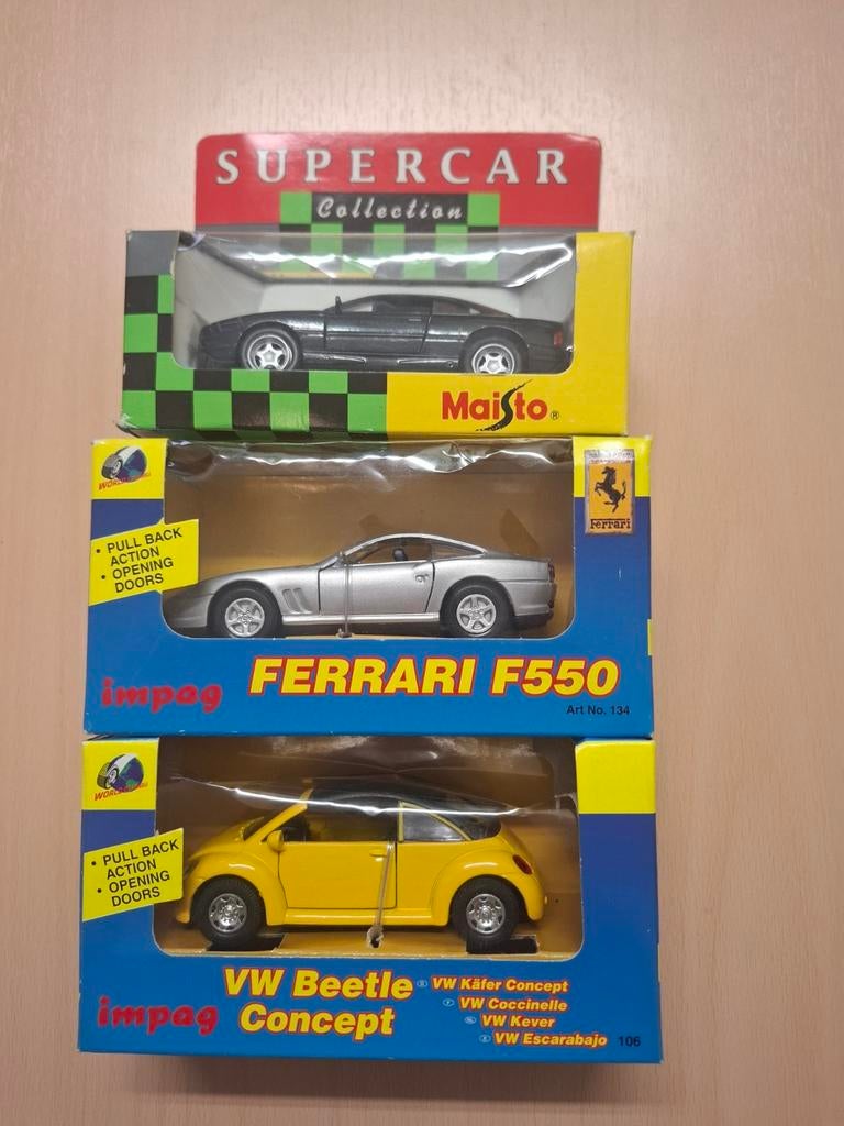 Collectie modelauto's: Maisto, Ferrari, VW, Ophalen, Zo goed als nieuw, Auto, Overige merken