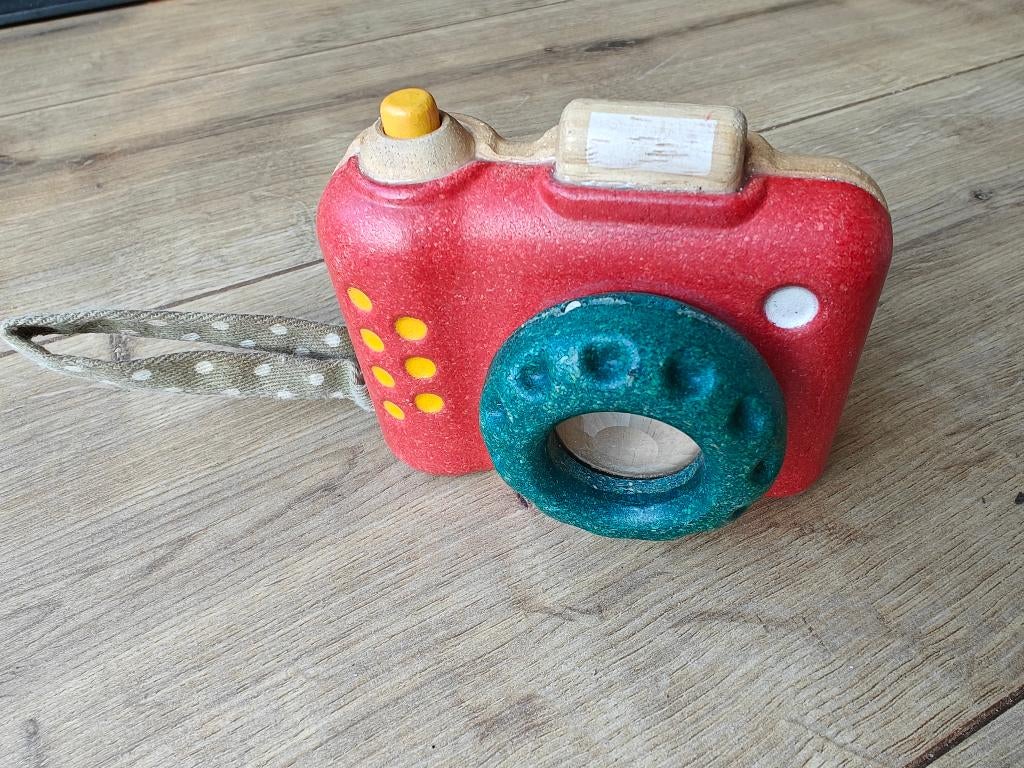 Plan Toys houten camera, Ophalen, Gebruikt, Overige typen