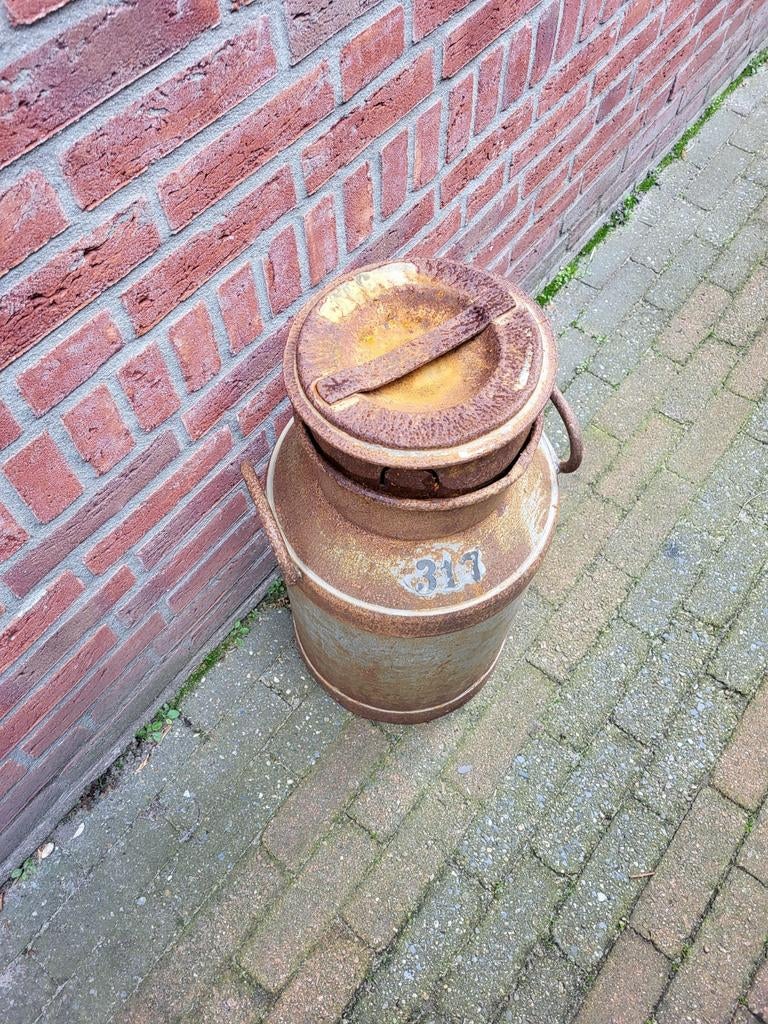 Brocante melkbus, Ophalen, Gebruikt