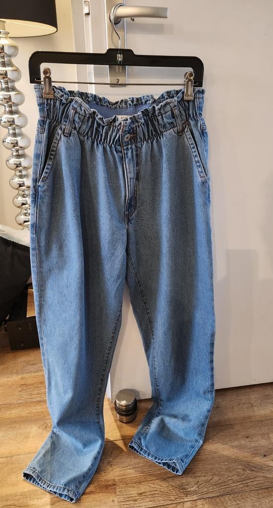 Zachte balloon spijkerbroek XL - SORA by JBC, Kleding | Dames, Blauw, Overige jeansmaten, Gedragen, SORA by JBC
